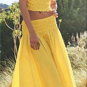 FREE PEOPLE Carino Skirt Set